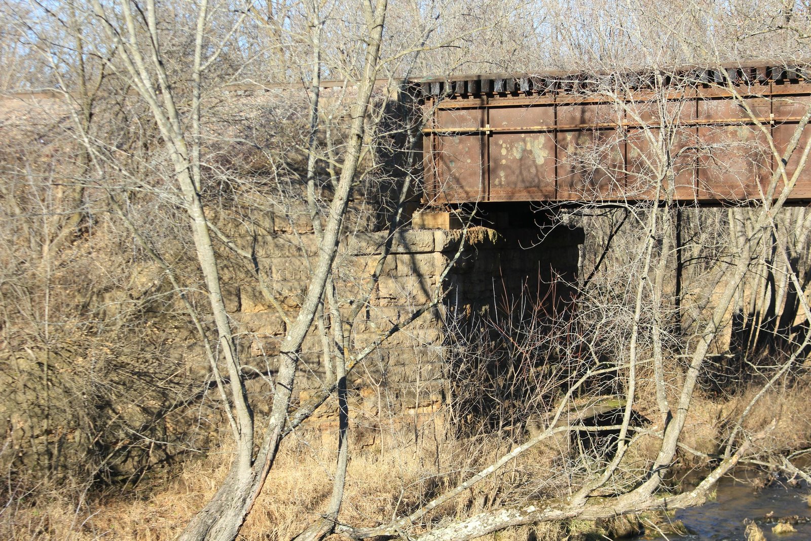 West abutment